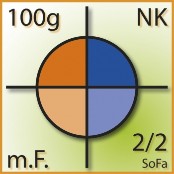 KH DIN C4 (324 x 229 mm) mit Fenster, ISK, Nassklebung, 100 g/m2, 2/2 Sonderfarben