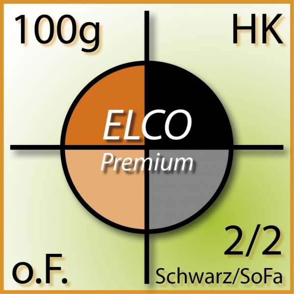 C5, ELCO Premium, o.F., HK, 100g, 2/2 Schwarz/Sonderfarbe