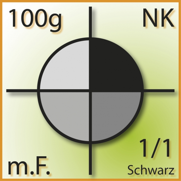 C4, m.F., NK, 100g, 1/1 Schwarz