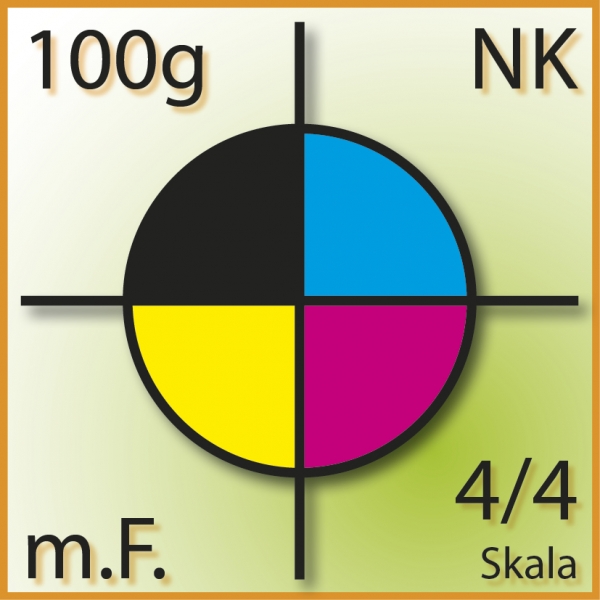 C4, m.F., NK, 100g, 4/4 Skala
