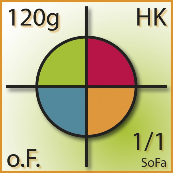 B4, o.F., HK, 120g, 1/1 Sonderfarbe