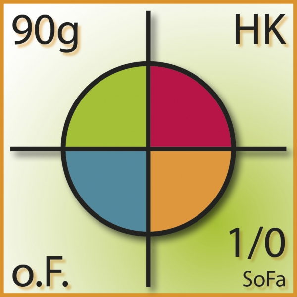 C5, o.F., HK, 90g, 1/0 Sonderfarbe