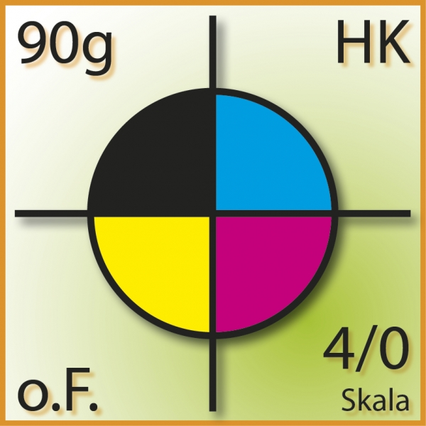 C5, o.F., HK, 90g, 4/0 Skala